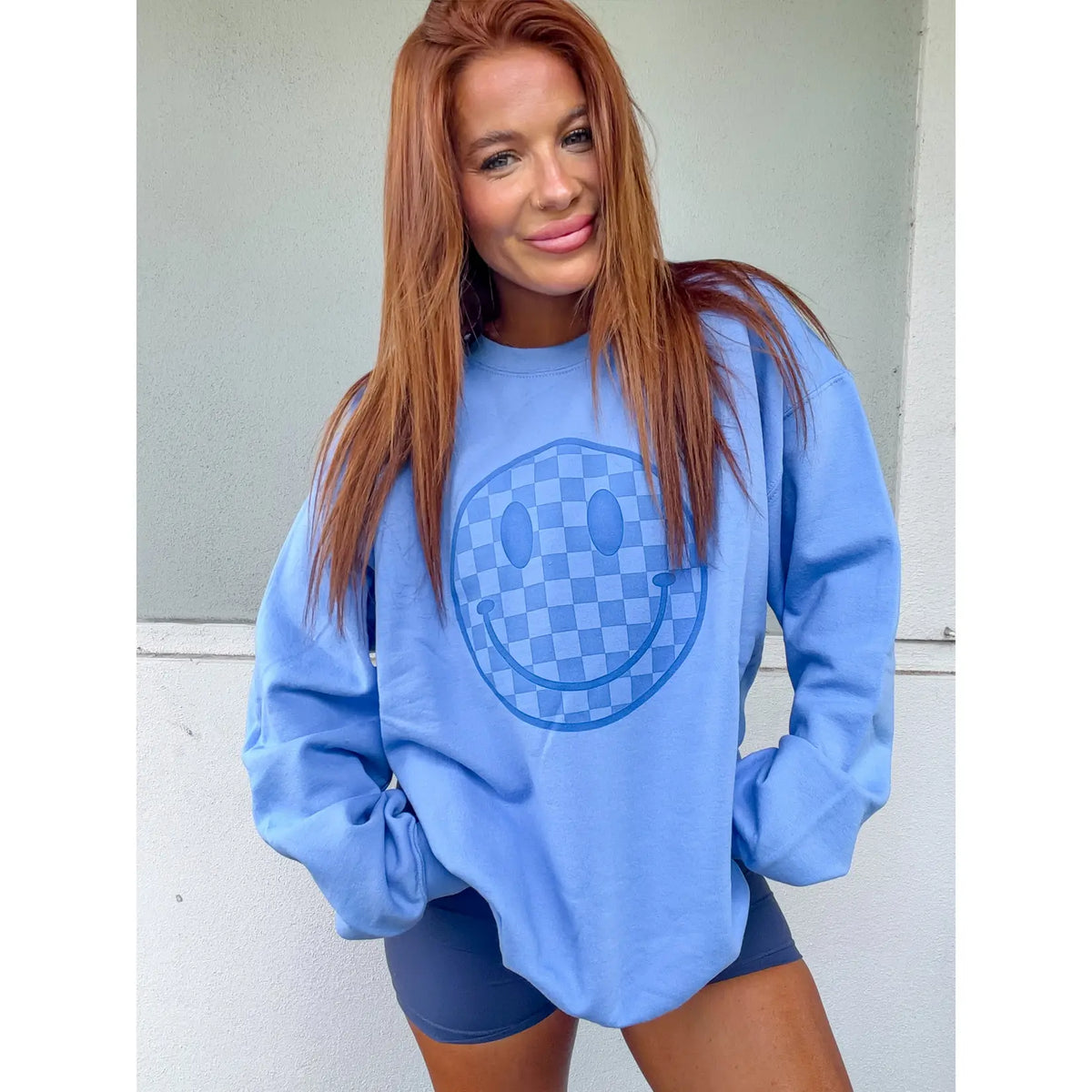 Color Smiley C.O.C. Graphic Pullover