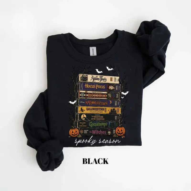 Vintage Halloween Movie Sweater, Retro Spooky Season Sweatshirt, Horror Film Graphic Pullover, Scary Movie Lover Crewneck, Halloween Gift